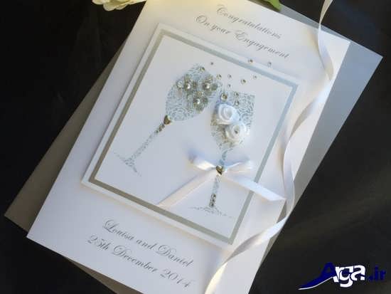 کارتهای عروسی زیبا و جذاب و فانتزی برای مجالس عروس و داماد