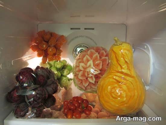 تزیین میوه با کمک ایده های خلاقانه برای یخچال 