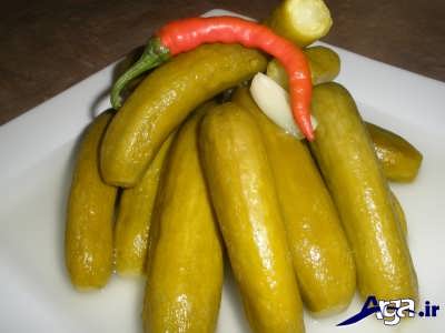 روش تهیه خیارشور با سنگ نمک 