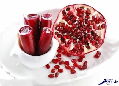 طرز تهیه لواشک انار