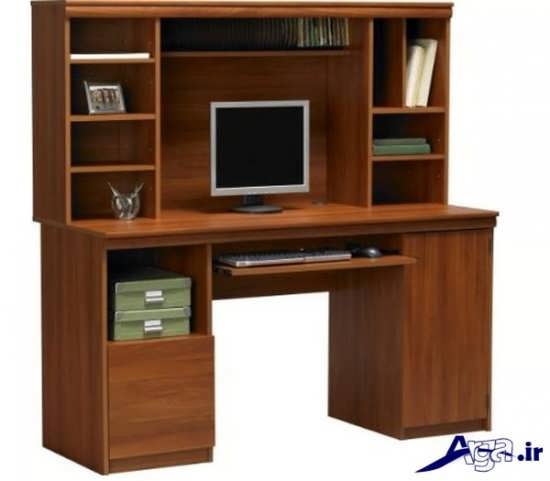 مدل کتابخانه و میز تحریر 