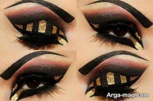 مدل آرایش چشم شیک و جذاب 