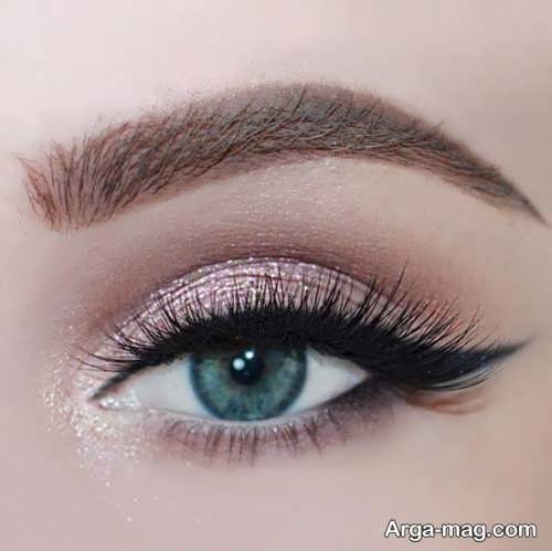 مدل میکاپ چشم ملایم
