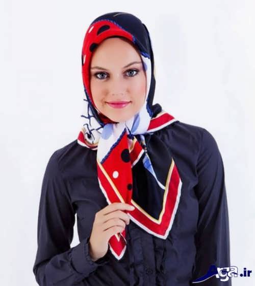 مدل های گره زدن روسری 