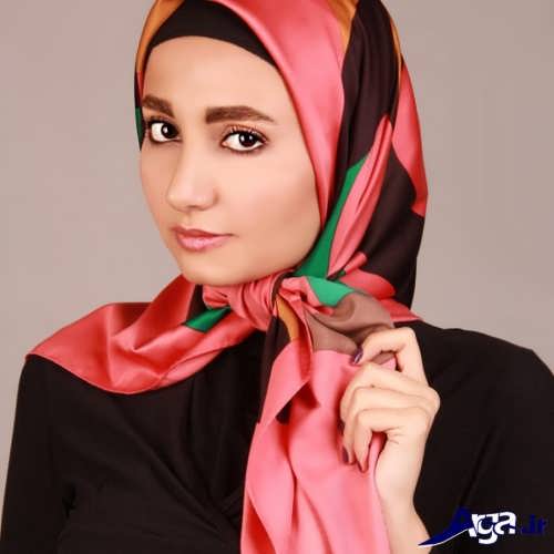 مدل گره روسری زیبا 