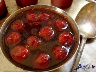 طرز تهیه کمپوت گیلاس خانگی خوشمزه
