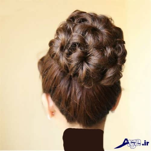 مدل شینیون مو دخترانه زیبا 