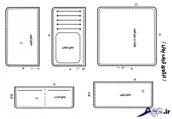 الگو کیف چرم