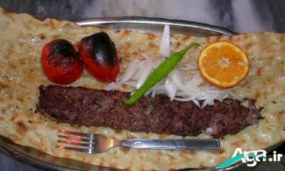 کباب کوبیده آماده شده