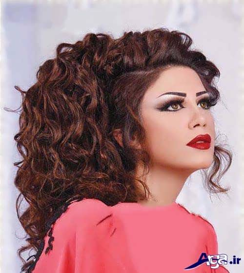 مدل های شینیون برای موی فر