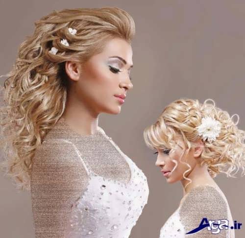 شینیون فر برای عروس 