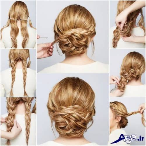 آموزش شینیون بسته