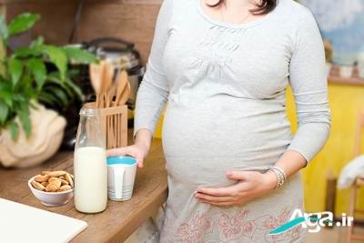 فواید مصرف شیر در حاملگی 