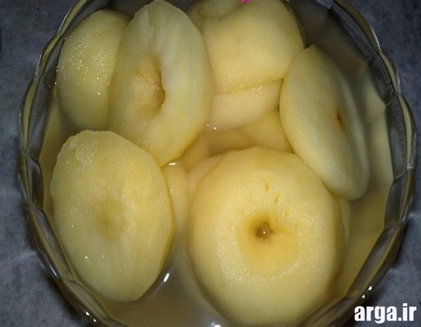 طرز تهیه آسان کمپوت سیب