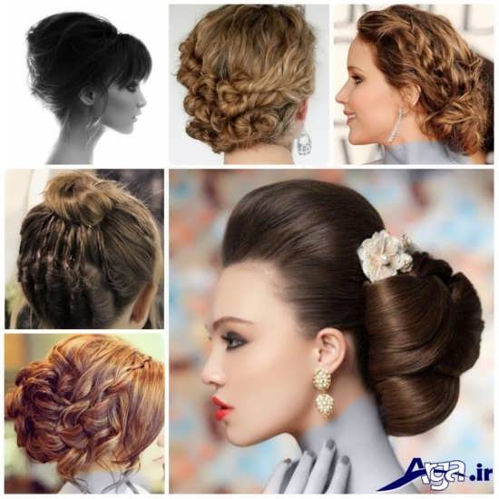 مدل های شیک شینیون بسته 