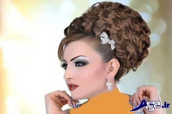 مدل شینیون زیبا و شیک 