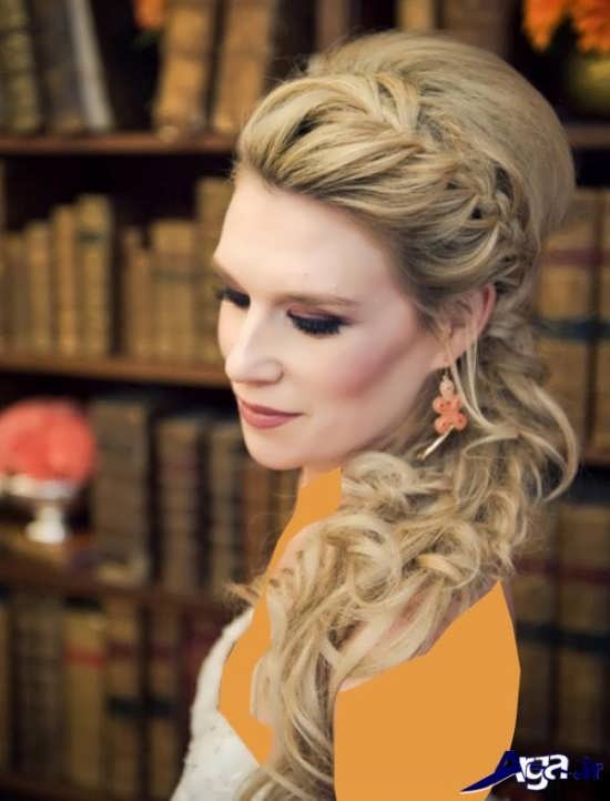 مدل های آرایش موی زنانه نیمه باز 