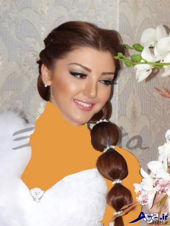 شینیون ساده مو 