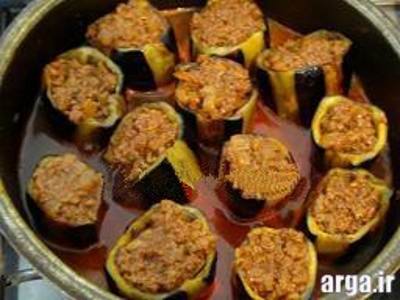 طرز تهیه دلمه بادمجان ایده آل