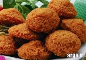 طرز تهیه فلافل با گوجه فرنگی