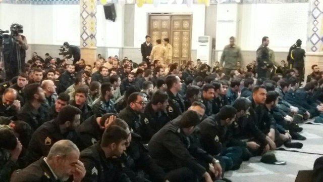 مراسم بزرگداشت شهدای حادثه خیابان پاسداران برگزار شد