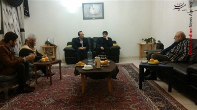 همسر شهید هسته‌ای دکتر علیمحمدی با دبیر ستاد حقوق بشر دیدار کرد