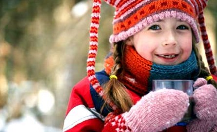 پوشش مناسب کودکان در فصل سرما