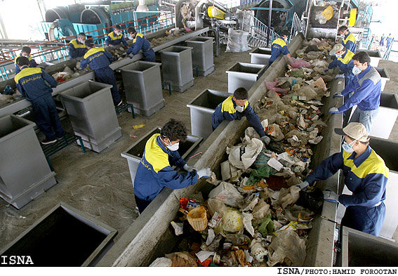 هزینه 800 میلیارد تومانی جمع‌آوری 9000 تن زباله روزانه در تهران