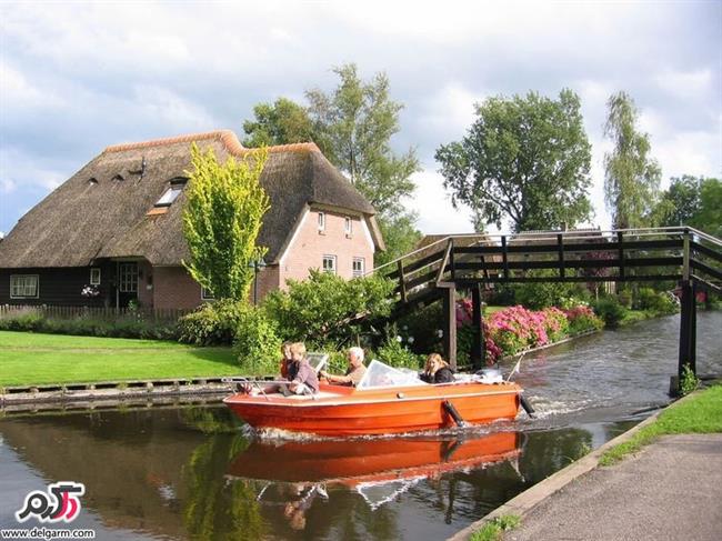 روستا ‏Giethoorn‏ ‏یا ونیز هلند ..!!