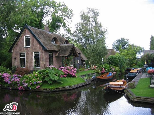 روستا ‏Giethoorn‏ ‏یا ونیز هلند ..!!