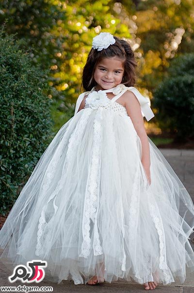 لباس عروس پرنسسی دخترانه 2014 و بسیار زیبا