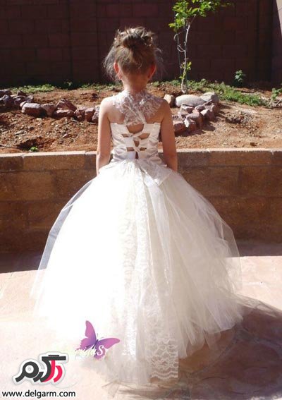 لباس عروس پرنسسی دخترانه 2014 و بسیار زیبا