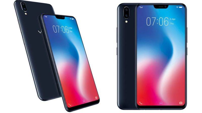 موبایل Vivo V9 معرفی شد؛ پرچمداری ارزان با دوربین دوگانه و بریدگی نمایشگر