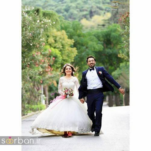 عکس سرمجلسی عروس و داماد ایرانی