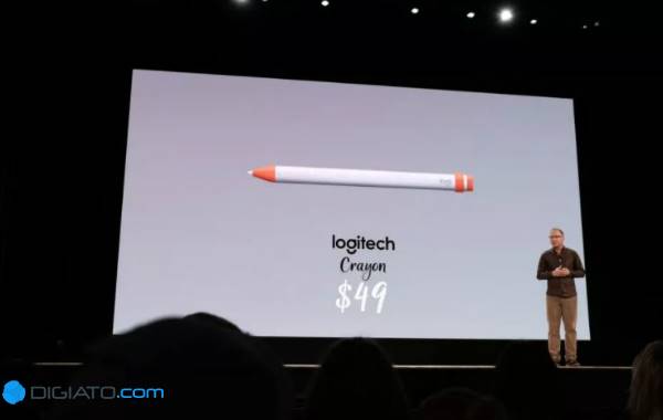 آیپد جدید اپل از قلم 50 دلاری لاجیتک هم پشتیبانی می‌کند