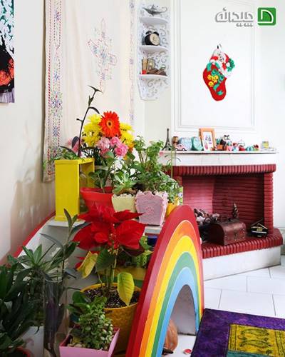 چیدمان منزل ایرانی کوچک، جشن رنگها با ماجراجویی نسیم!