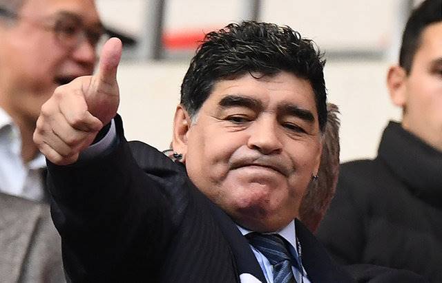 واکنش مارادونا بعد از شکست سنگین آلبی سلسته