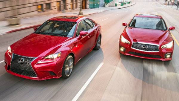 2014 Infiniti Q50S vs 2014 Lexus IS350 F-Sport! - Head 2 Head Ep. 40