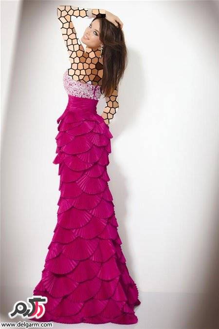 مدل لباس نامزدی بلند مدرن 2015
