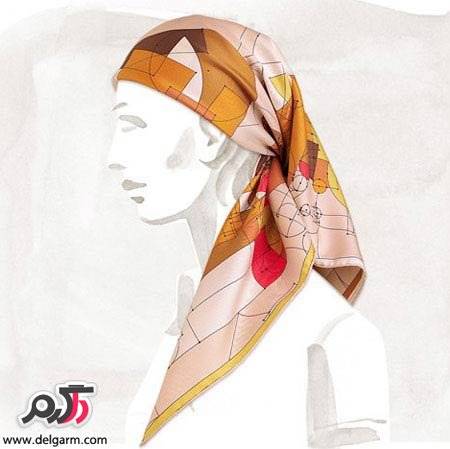 روسری های شیک زنانه از برند هرمس 