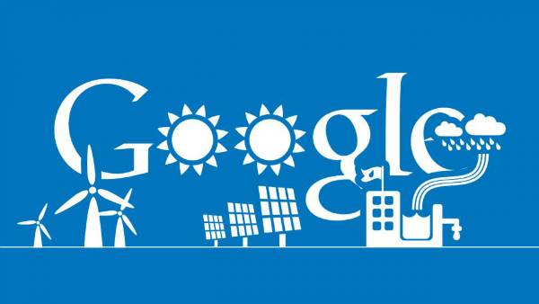 گوگل حالا بیش از نیاز خود برق تولیدی از منابع تجدید پذیر را خریداری می کند