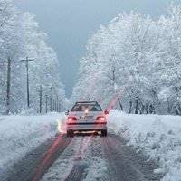 بارش برف و باران در برخی جاده‌های کشور