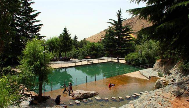 ابشار پارک جمشیدیه 