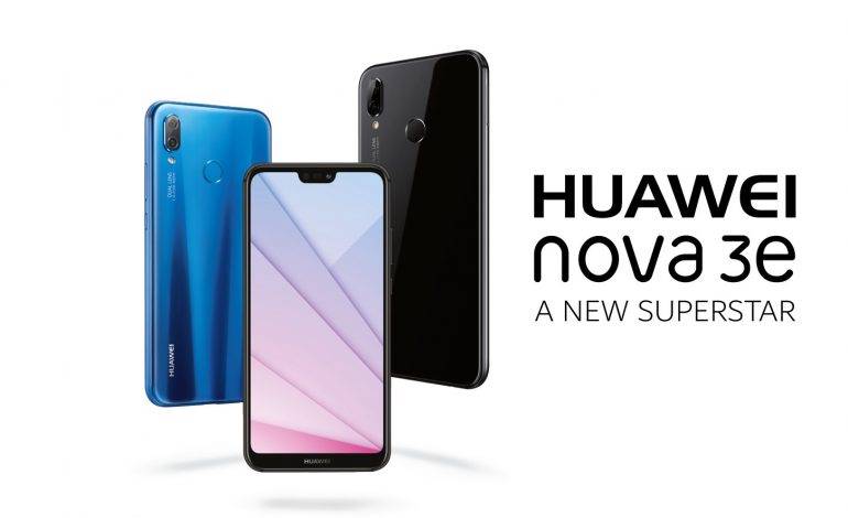 عرضه گوشی Huawei nova 3e با صفحه نمایش FullView 2.0