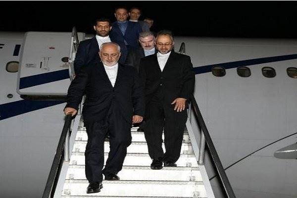 ظریف وارد اروگوئه شد