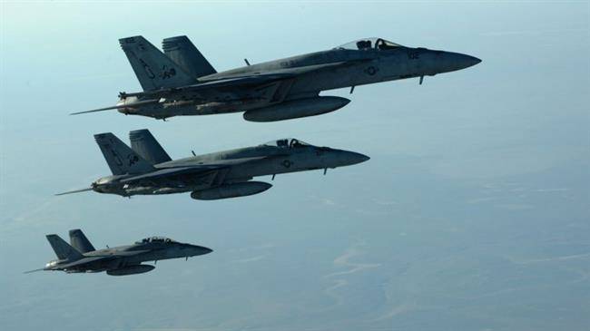 افزایش پرواز‌های جنگنده‌های ائتلاف آمریکا در مرزهای عراق و سوریه