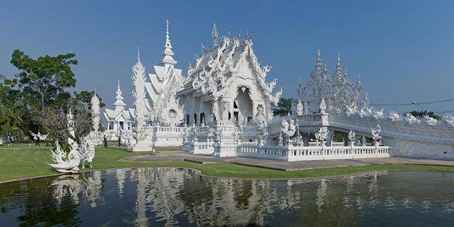 آشنایی با معبد وات رانگ کان (Wat Rong Khun) در چانگ ری کشور تایلند