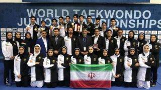 آقایی نوجوانان تکواندو ایران با 7 مدال طلا و 2 برنز بر تکواندو جهان