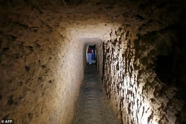تونل‌های زیرزمینی تروریست‌ها در سوریه
