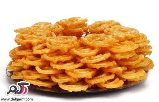 طرز تهیه زولبیا خوش رنگ و خوشمزه